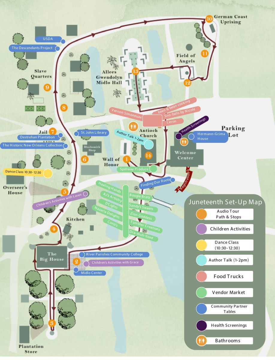 Freedom Festival at Whitney Plantation Saturday, June 17